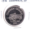 1976 Chatham, Ontario, Souvenir Dollar Trade Token: The Chatham Wagon