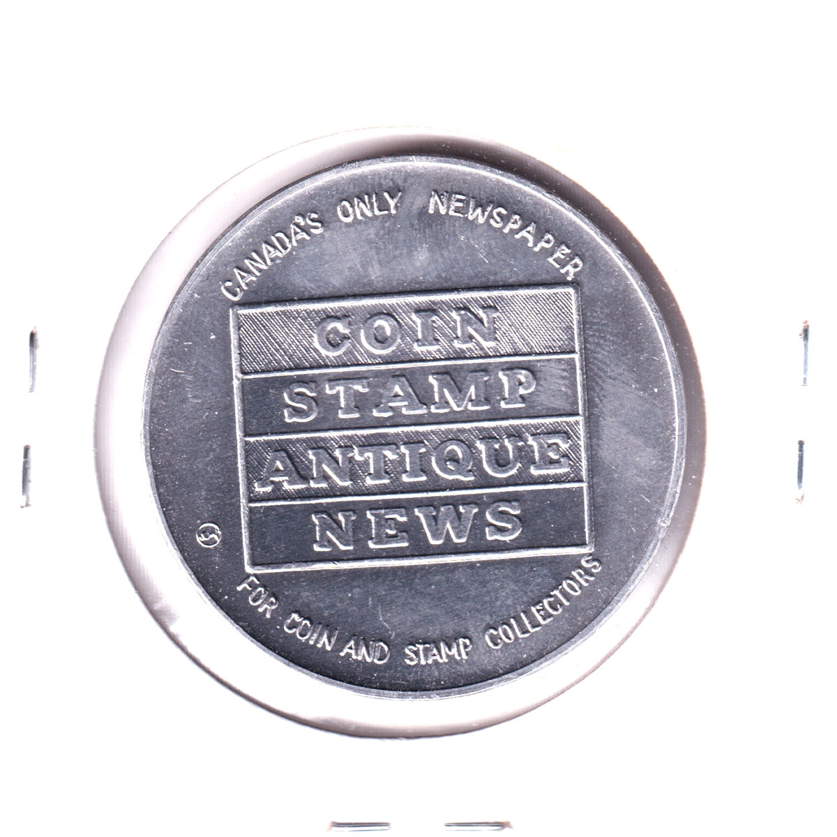 1975 Coin, Stamp, Antique News Torex Medallion