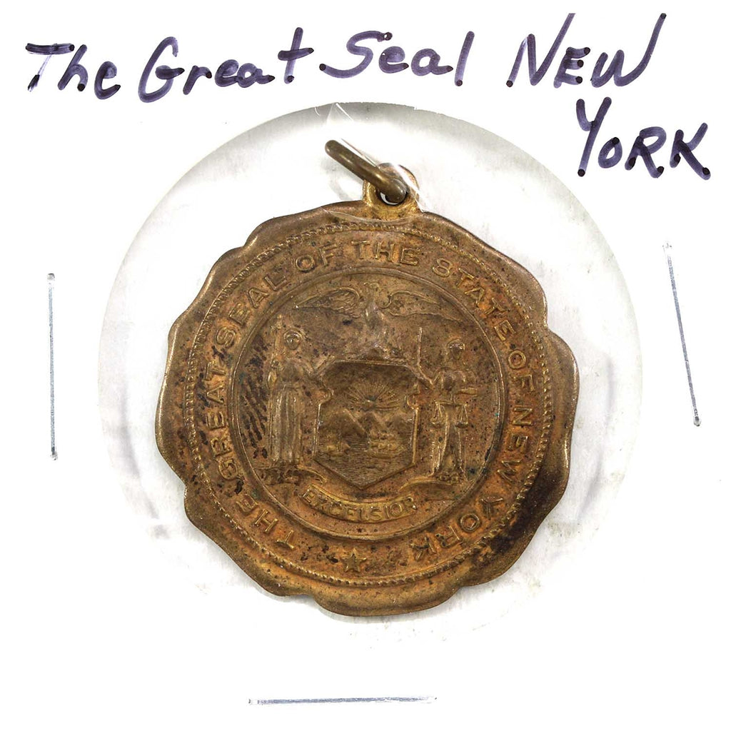 Great Seal of the State of New York Medallion (Toned)