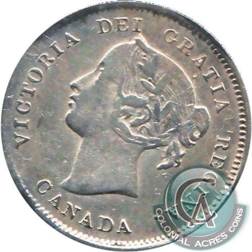 1890H Canada 5-cents Very Fine (VF-20)