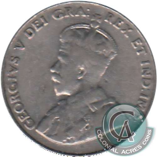 1932 Canada 5-cents Very Good (VG-8)