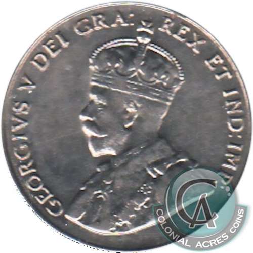 1935 Canada 5-cents EF-AU (EF-45)