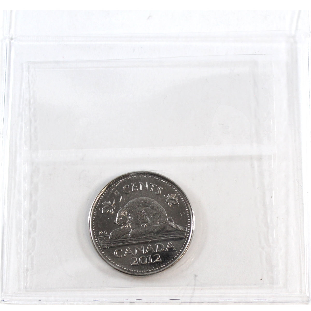 2012 Canada 5-cents ICCS Certified MS-66