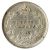 1915 Canada 5-cents EF-AU (EF-45) $