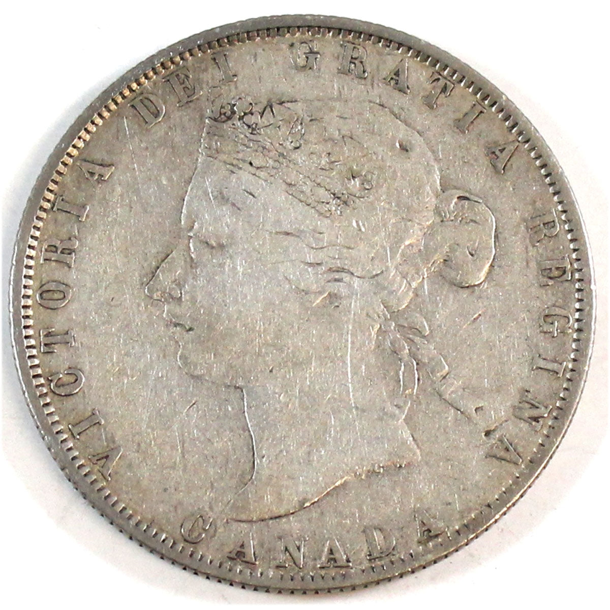 1872H Canada 50-cents Fine (F-12) $