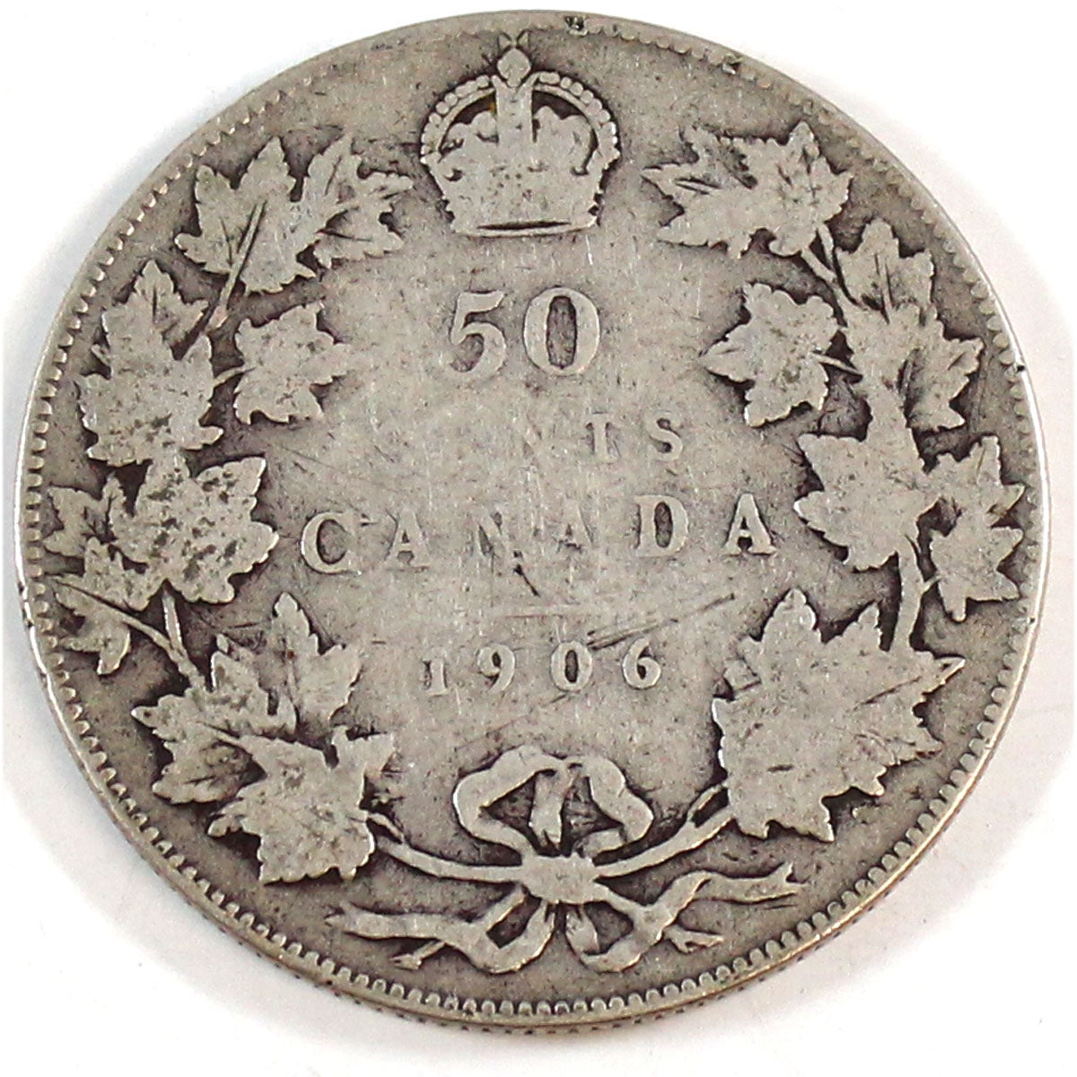 1906 Canada 50-cents G-VG (G-6)