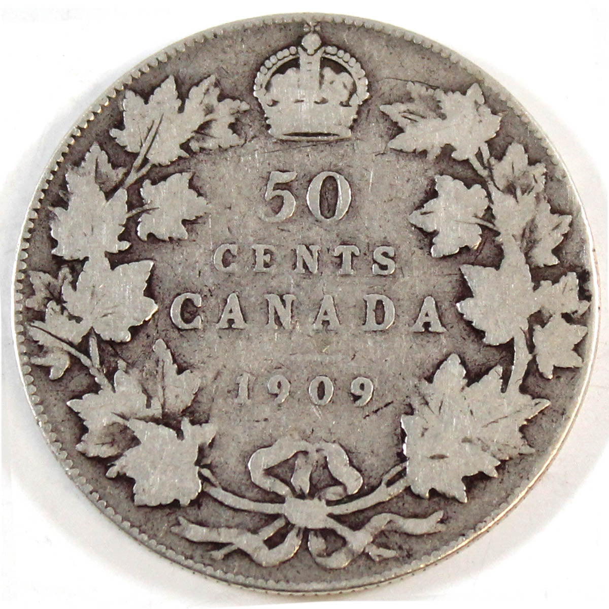 1909 Canada 50-cents G-VG (G-6)