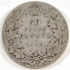 1910 Victorian Leaves Canada 50-cents G-VG (G-6)