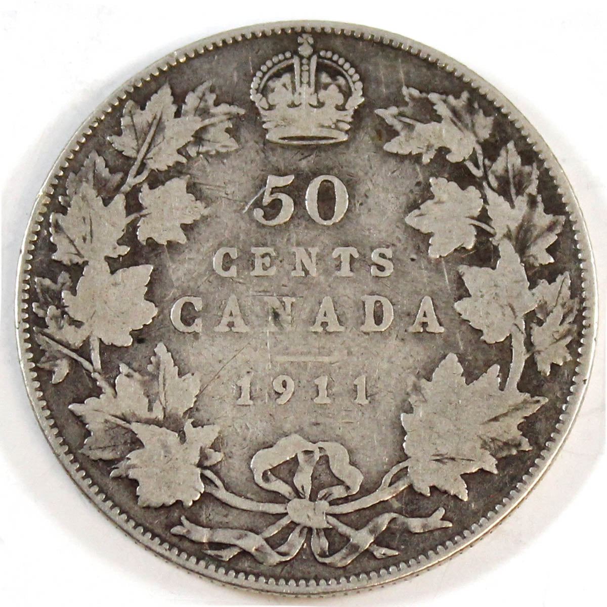 1911 Canada 50-cents Good (G-4)