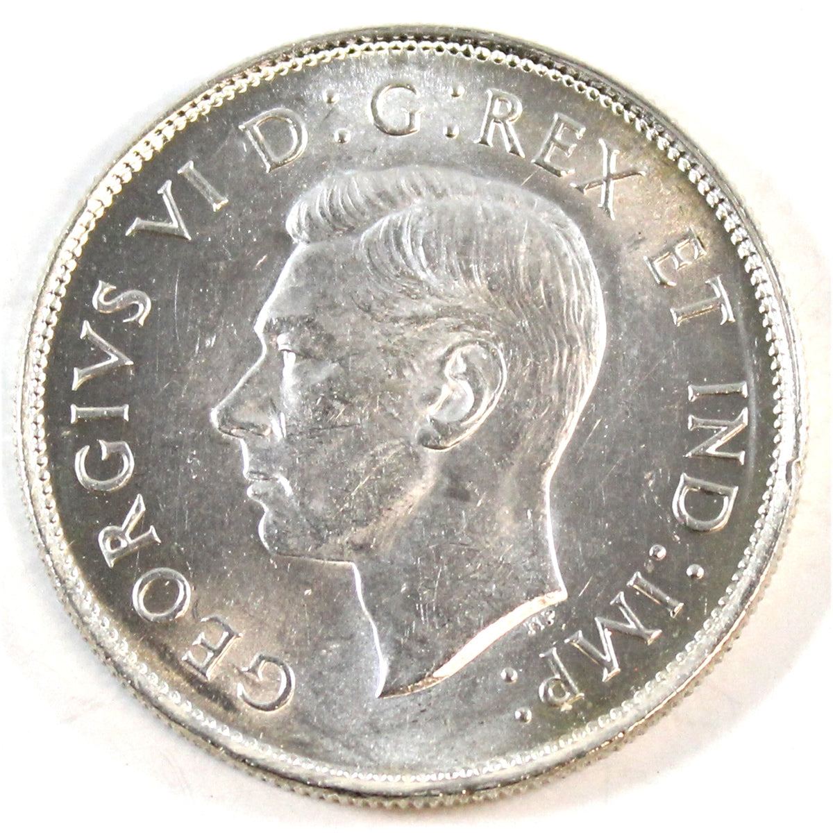 1942 Canada 50-cents Brilliant Uncirculated (MS-63) $