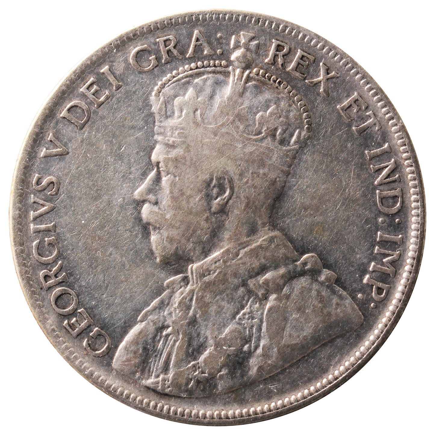 1932 Canada 50-cents ICCS Certified F-12