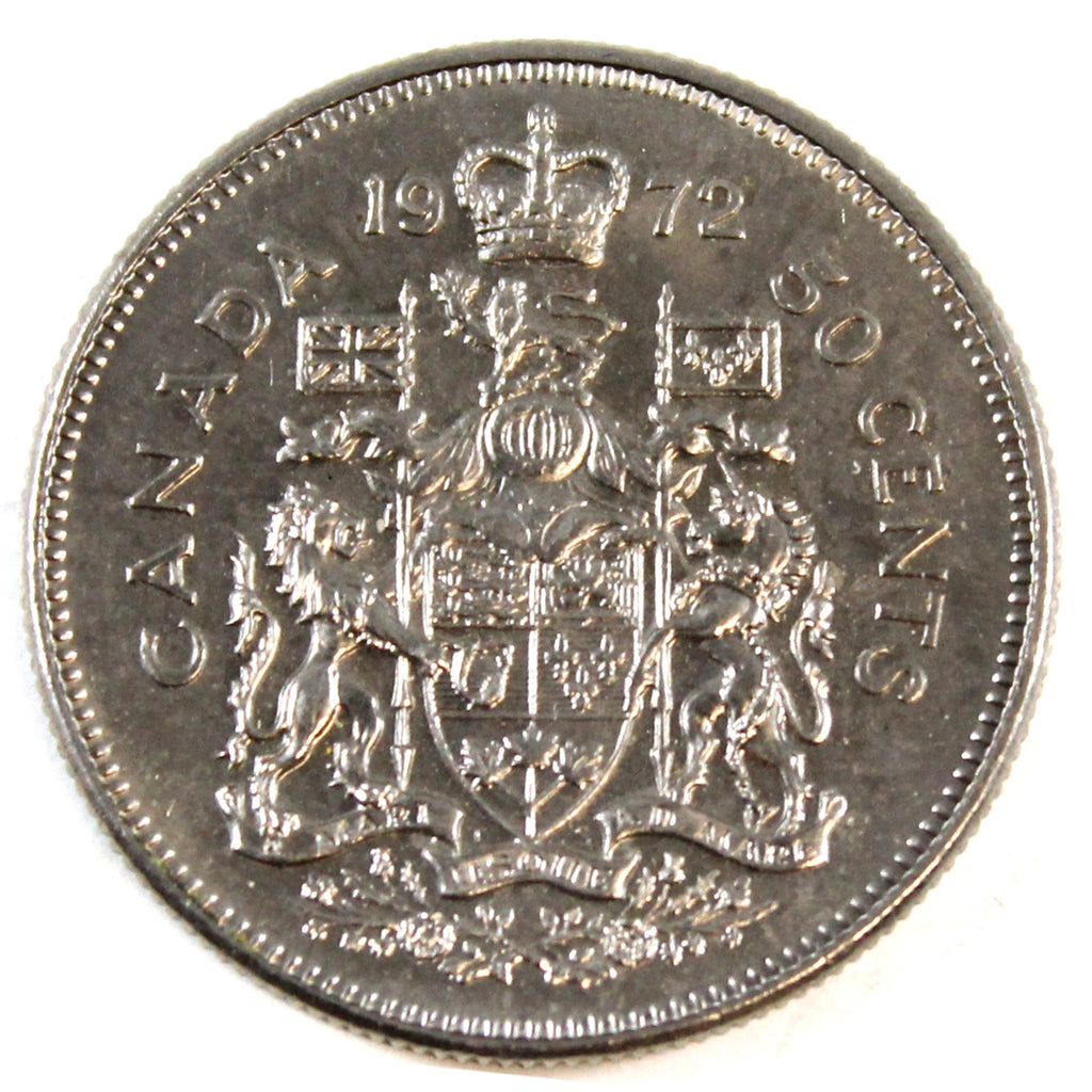 1972 Canada 50-cents Circulated