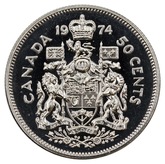 1974 Canada 50-cents Proof Like