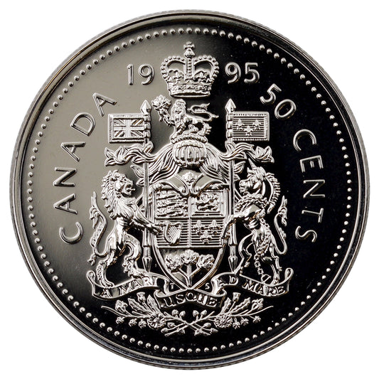 1995 Canada 50-cents Proof Like