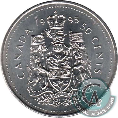 1995 Canada 50-cents UNC+ (MS-62)