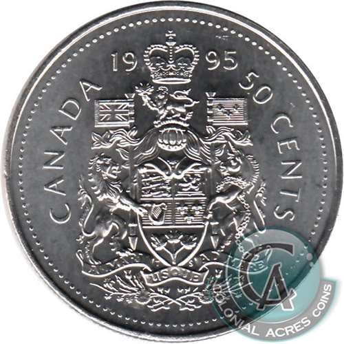 1995 Canada 50-cents Uncirculated (MS-60)