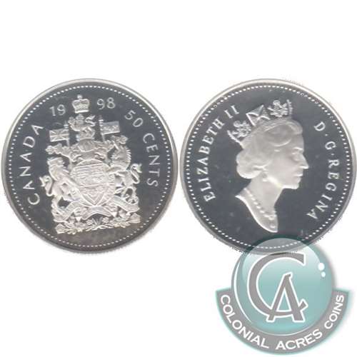 1998 Canada 50-cents Silver Proof