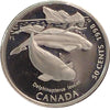 1998 Canada Beluga Whale 50-cents Silver Proof