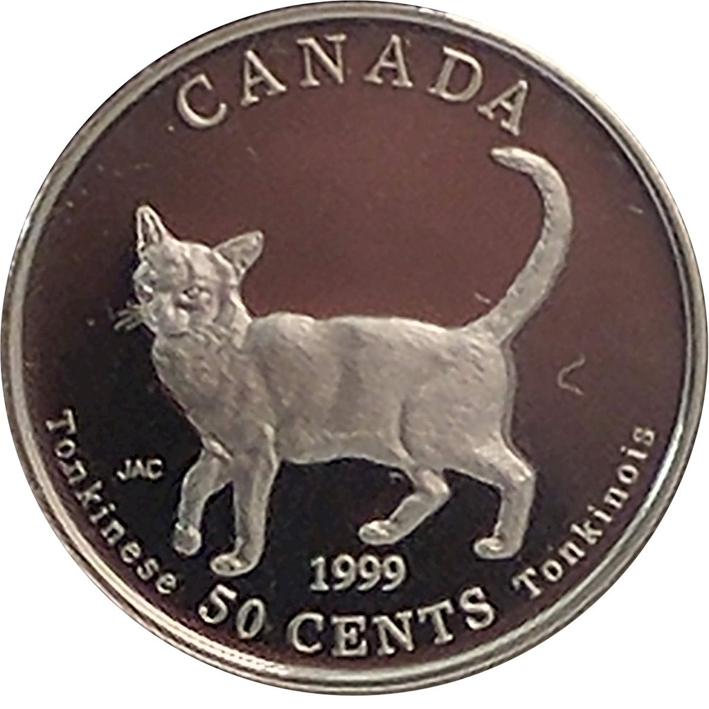 1999 Canada Tonkinese 50-cents Silver Proof_