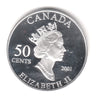 2001 Canada Maiden's Cave 50-cents Silver Proof_