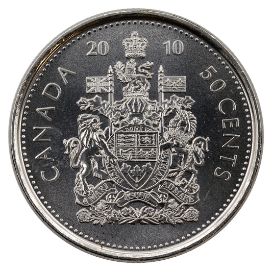 2010 Canada 50-cents Brilliant Uncirculated (MS-63)