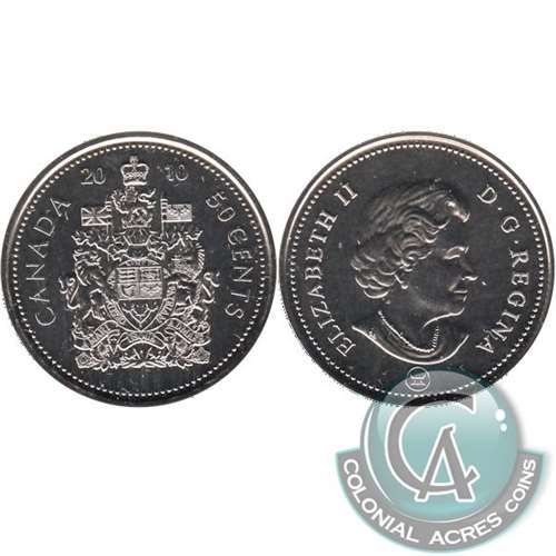 2010 Canada 50-cents Proof Like