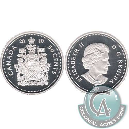 2010 Canada 50-cents Silver Proof