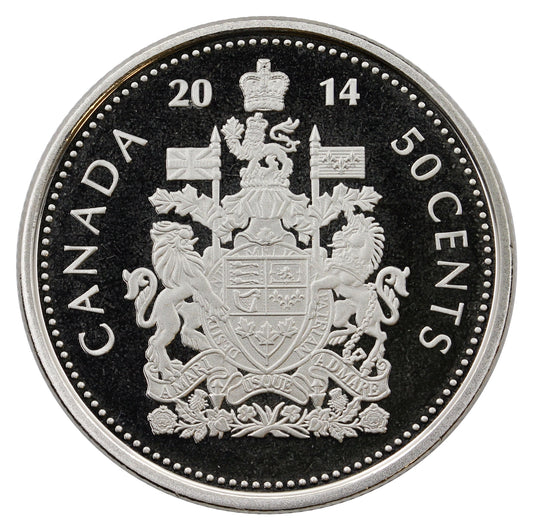 2014 Canada 50-cents Proof (non-silver)