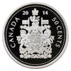 2014 Canada 50-cents Silver Proof (No Tax)