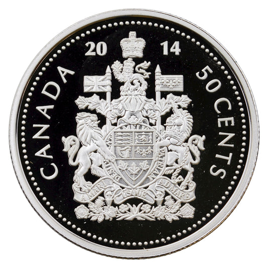 2014 Canada 50-cents Silver Proof (No Tax)