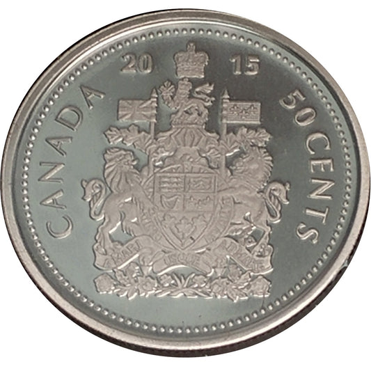 2015 Canada 50-cents Proof (non-silver)