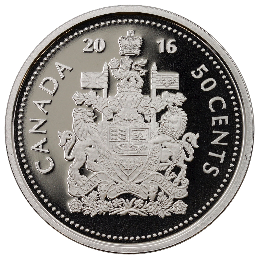 2016 Canada 50-cents Proof (non-silver)