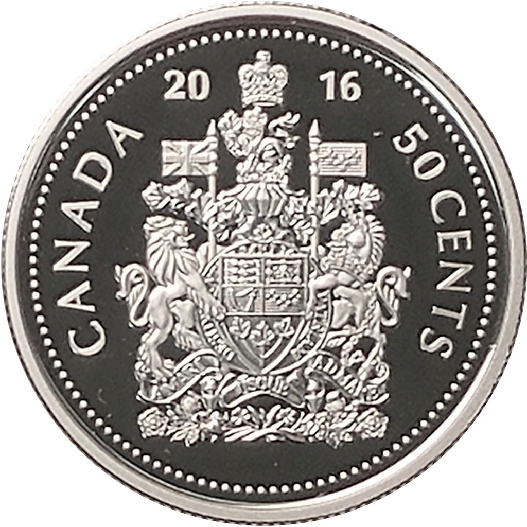 2016 Canada 50-cents Silver Proof (No Tax)