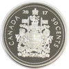 2017 Coat of Arms Canada 50-cents Silver Proof (No Tax)