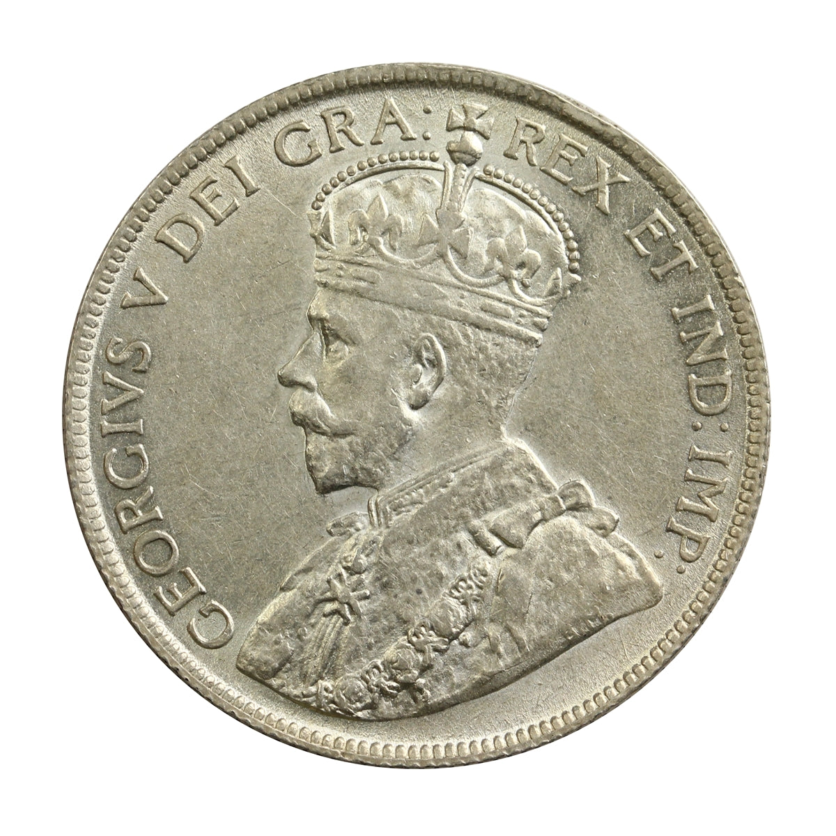 1918 Canada 50-cents EF-AU (EF-45) $