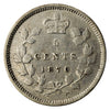 1870 Narrow Rim Canada 5-cents VF-EF (VF-30) $