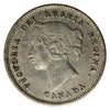 1870 Narrow Rim Canada 5-cents VF-EF (VF-30) $