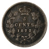 1872H Canada 5-cents VF-EF (VF-30) $