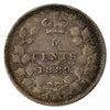 1889 Canada 5-cents F-VF (F-15) $