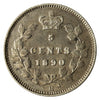 1890H Canada 5-cents VF-EF (VF-30) $