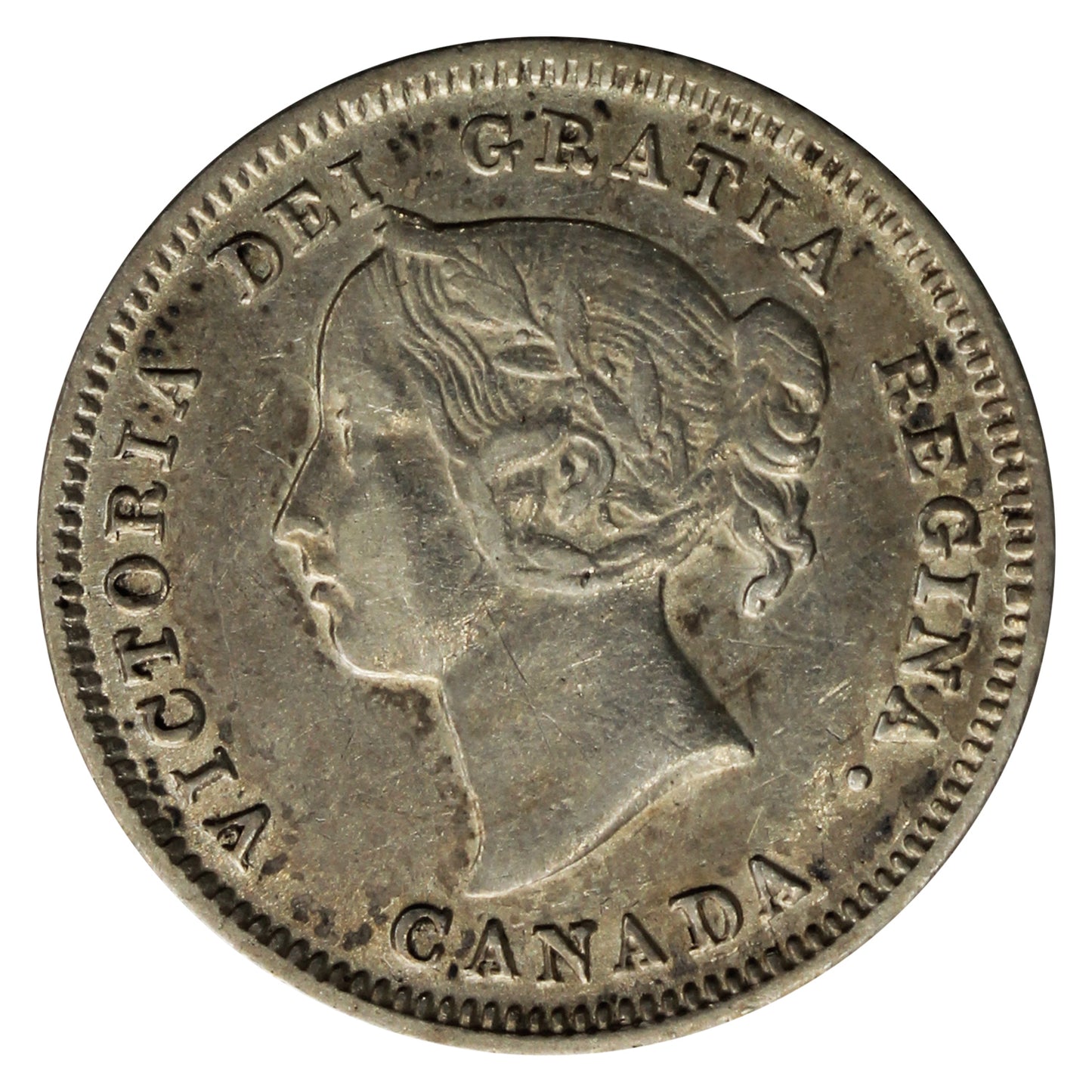 1890H Canada 5-cents VF-EF (VF-30) $