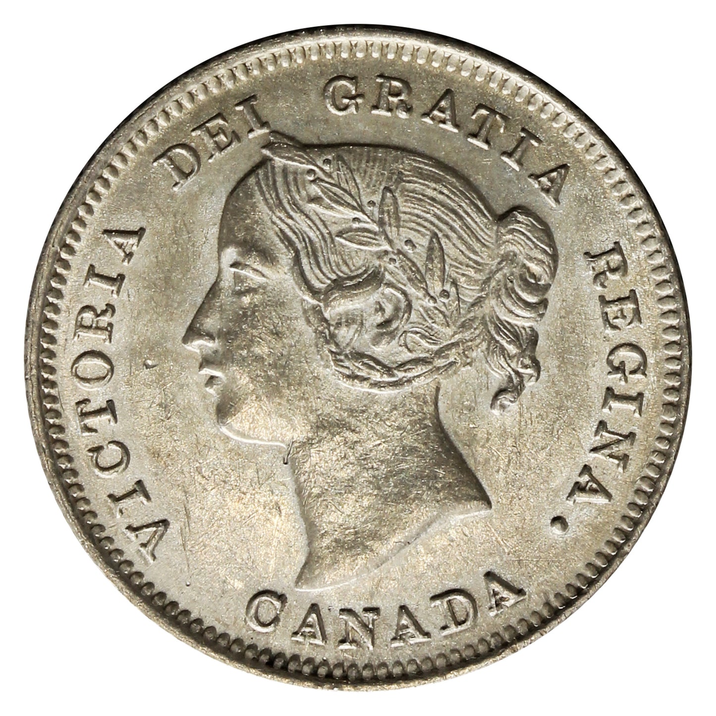 1901 Canada 5-cents UNC+ (MS-62) $