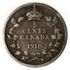 1910 Pointed Leaves Canada 5-cents G-VG (G-6)