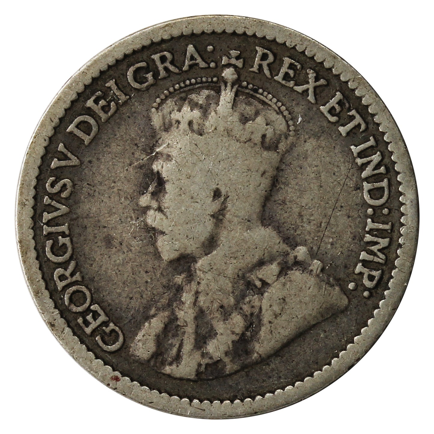 1912 Canada 5-cents G-VG (G-6)