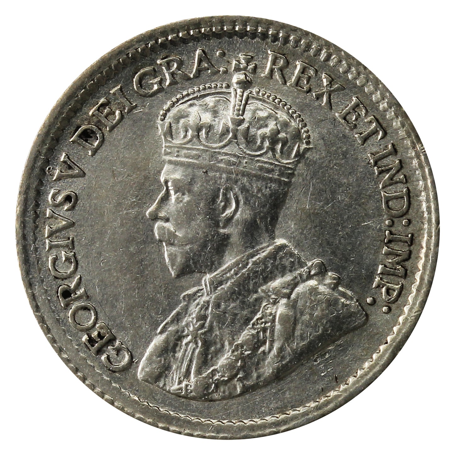 1917 Canada 5-cents EF-AU (EF-45)