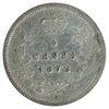 1872H Canada 5-cents ICCS Certified VF-30