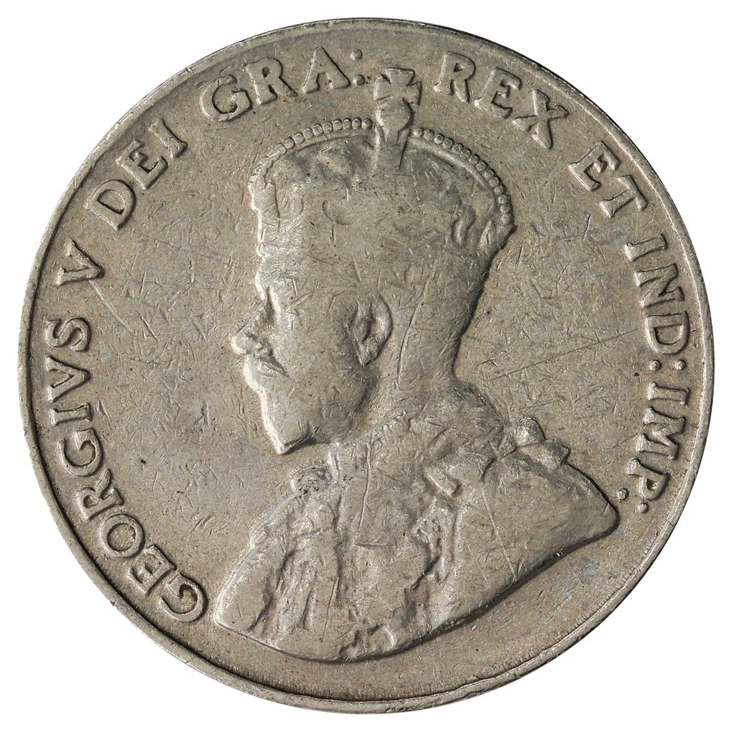 1927 Canada 5-cents VG-F (VG-10)