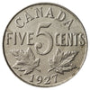 1927 Canada 5-cents VF-EF (VF-30)