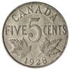 1928 Canada 5-cents F-VF (F-15)