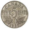 1930 Canada 5-cents VG-F (VG-10)